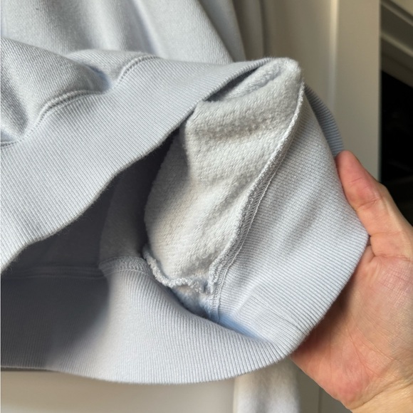 PINK Victoria's Secret Women’s IVY Blue FLEECE MOCK-NECK SWEATSHIRT - Picture 7 of 12